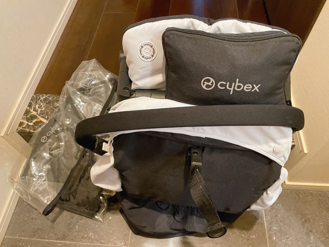 2024 サイベックス ベビーカー リベル フォググレー バッグ バンパー付美品