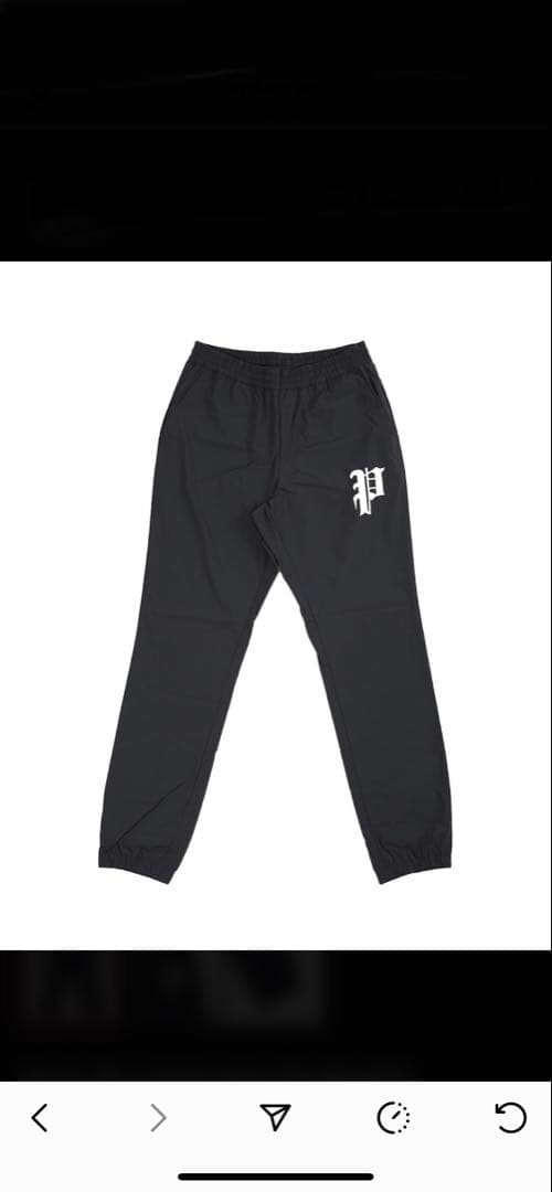 phatrnk Pロゴ ナイロンパンツ M ②