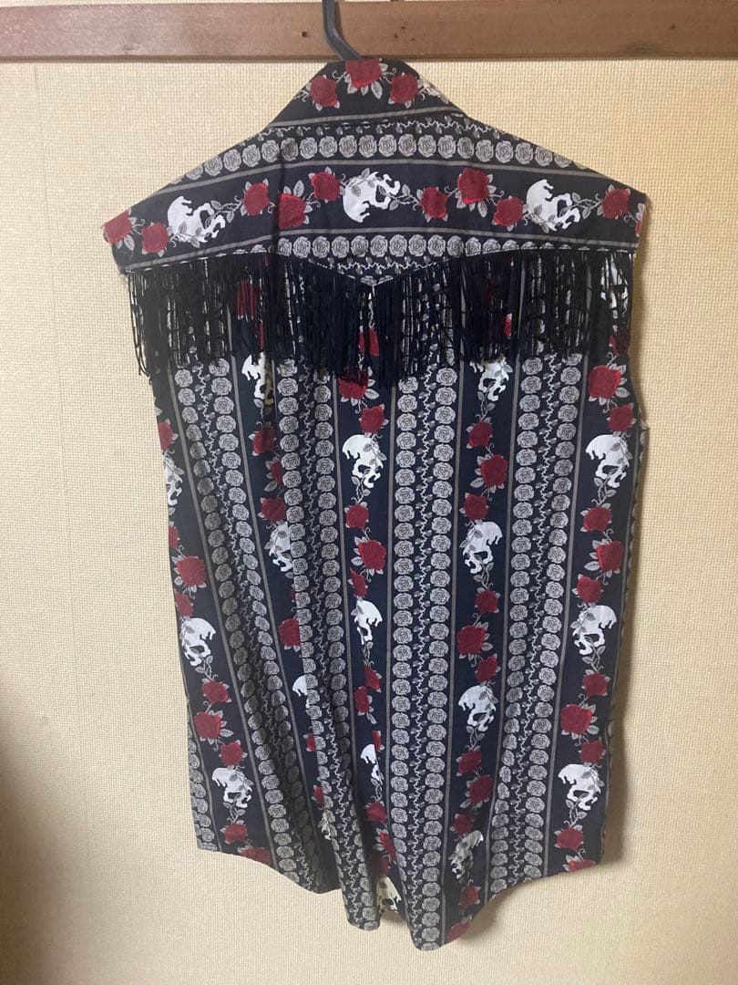 NUMBER (N)INE フリンジ付きノースリーブシャツ アーカイブ