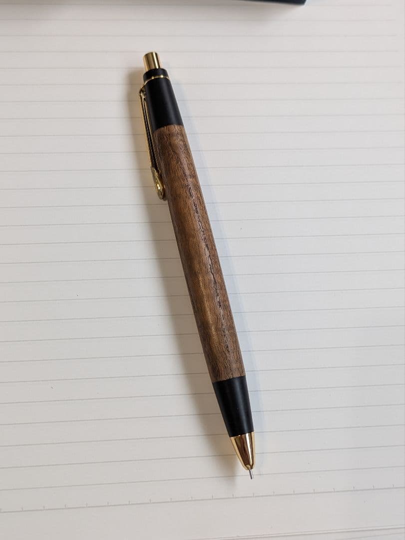 ジャンク　野原工芸　新型　キハダ　シャープペンシル