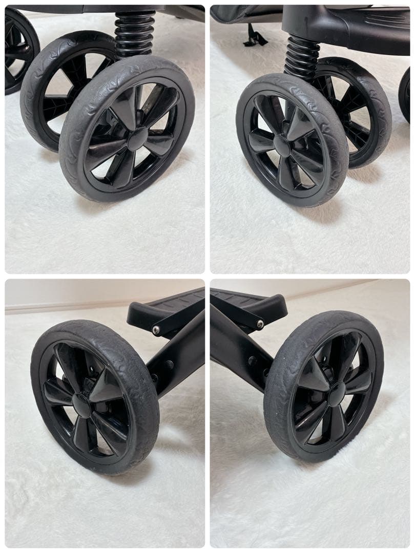 極美品✨KATOJI カトージ 2人でゴーDX ベビーカー 双子　兄弟 黒