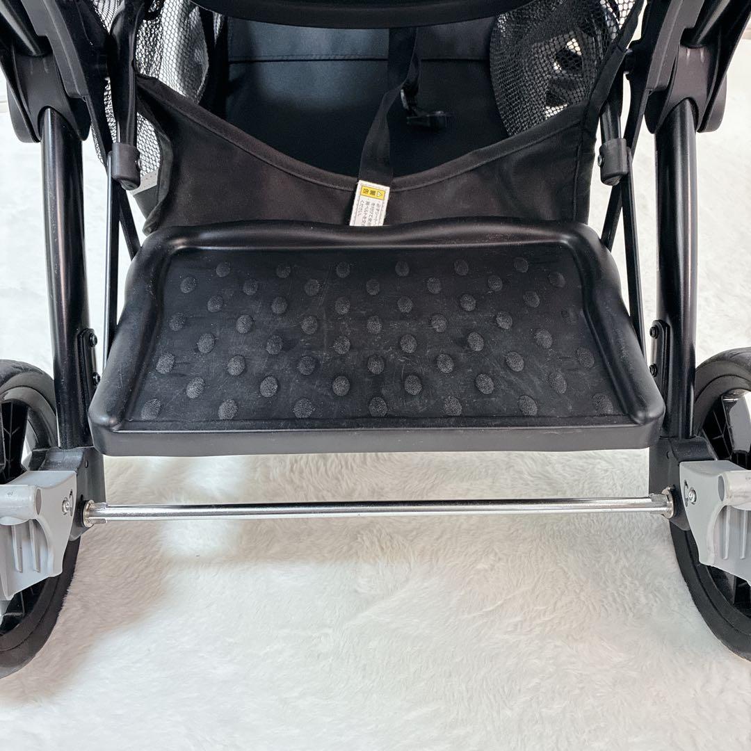 極美品✨KATOJI カトージ 2人でゴーDX ベビーカー 双子　兄弟 黒