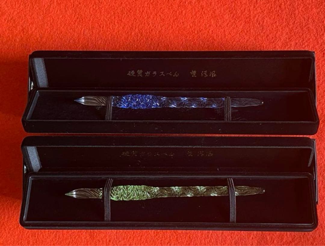 菅 清風　ガラスペン　2本セット　雅　みやび