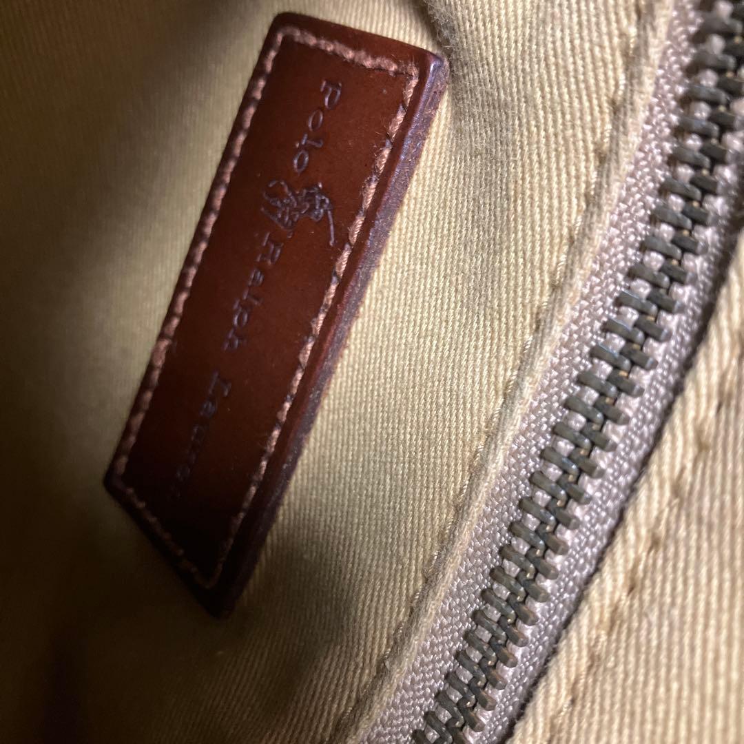 POLO　RALPHLAUREN　ミニボストンバッグ　チェック