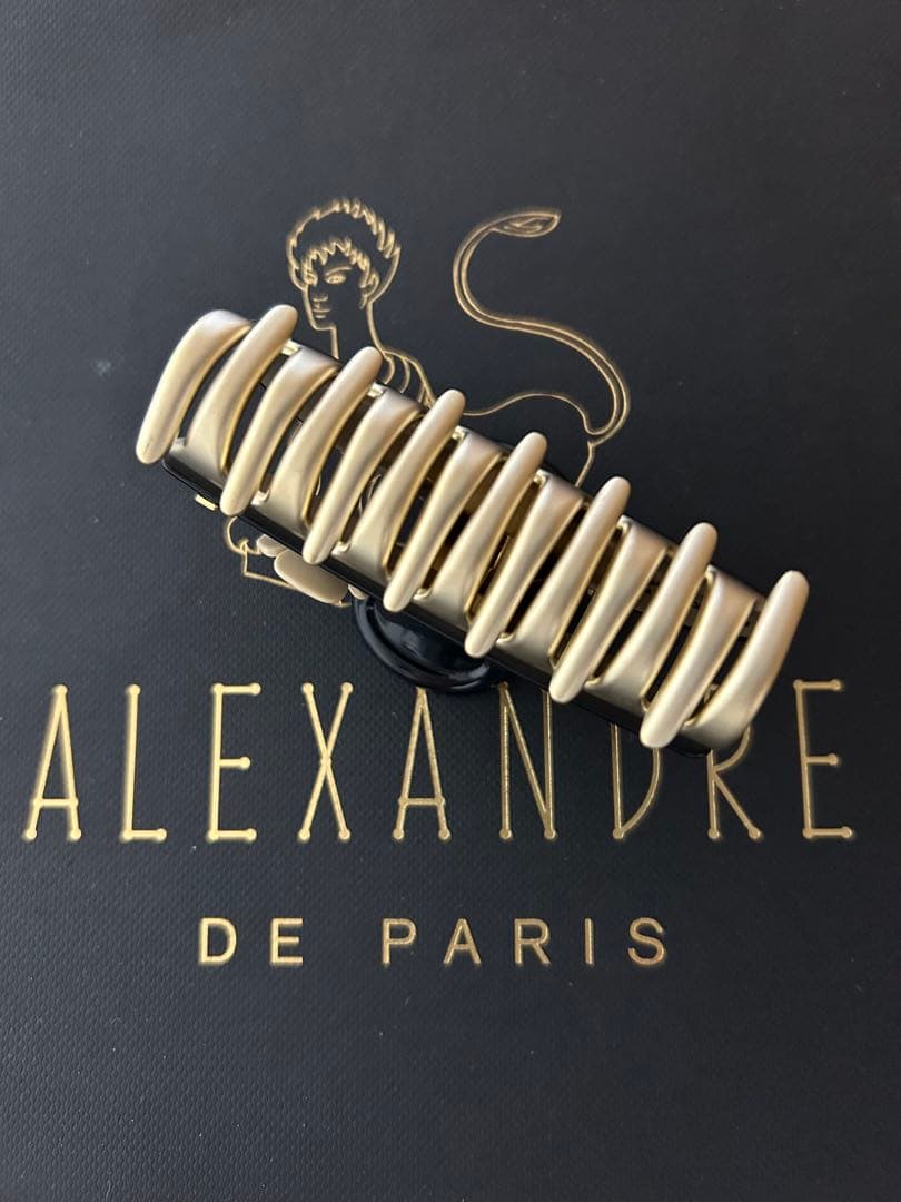 新品 ALEXANDRE DE PARIS ヴァンドームクリップ7.5㎝