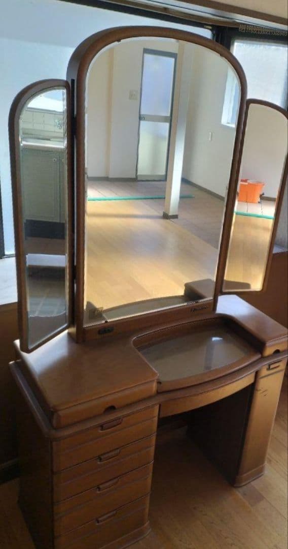 フランスミラードレッサー鏡台