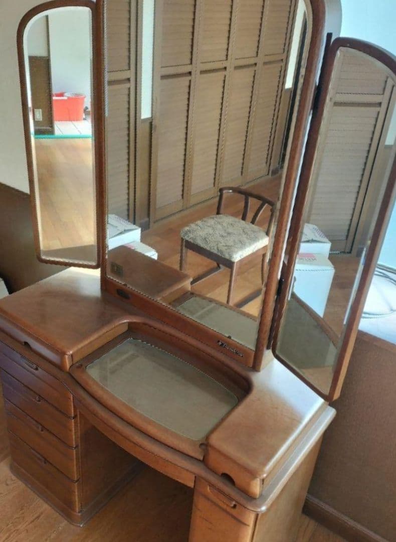 フランスミラードレッサー鏡台