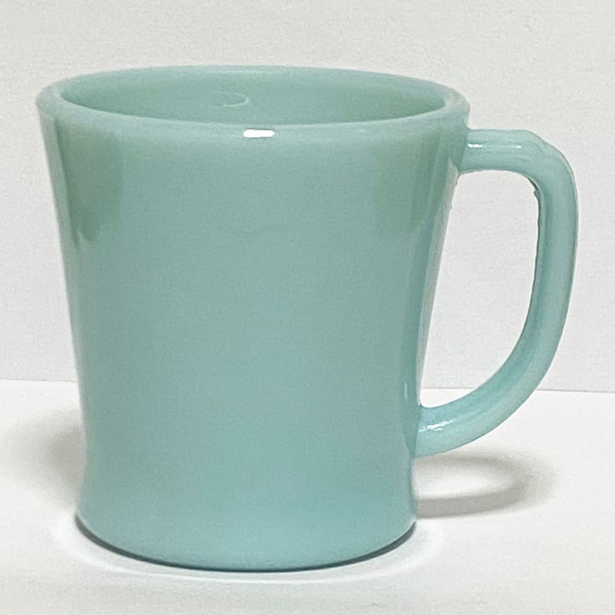 fire king D ハンドル マグ ターコイズブルー １点　＃006