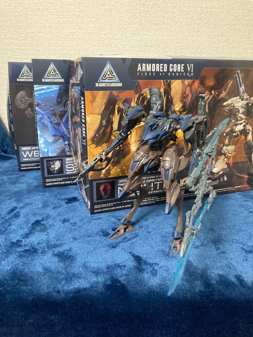 バンダイ　アーマードコア6　未組み立て、組み済みジャンクセット