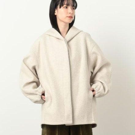 新品タグ付き♥ コムサイズム ONIGIRI オニギリ フーディコート フード付