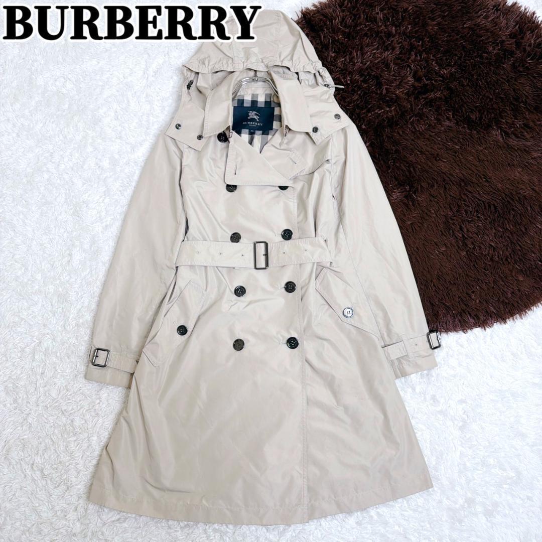 希少✨ BURBERRY バーバリー トレンチコート 2way フード着脱可