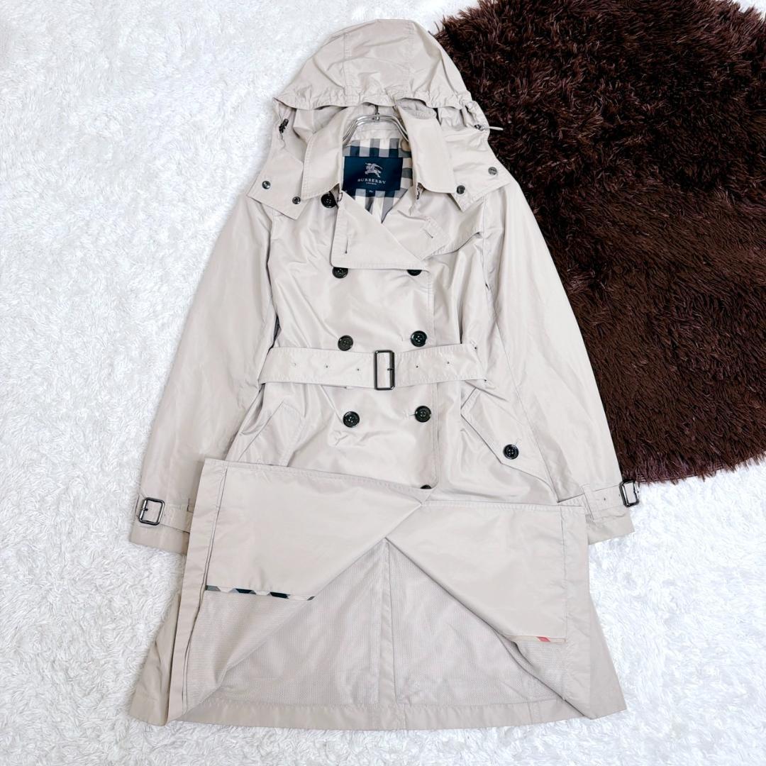 希少✨ BURBERRY バーバリー トレンチコート 2way フード着脱可