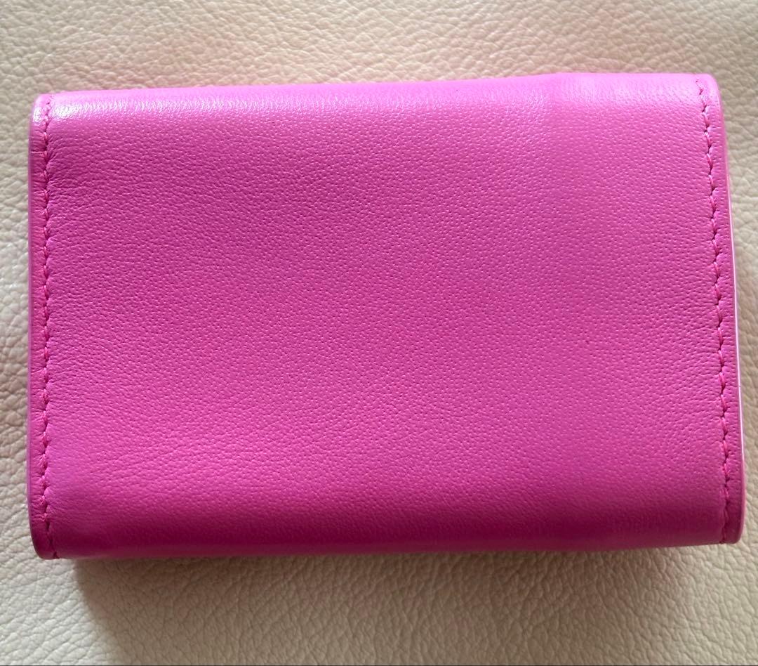 バレンシアペーパーミニウォレット三つ折り財布