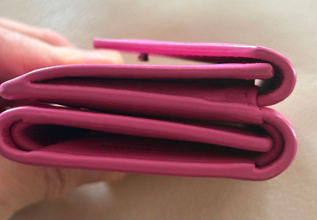 バレンシアペーパーミニウォレット三つ折り財布