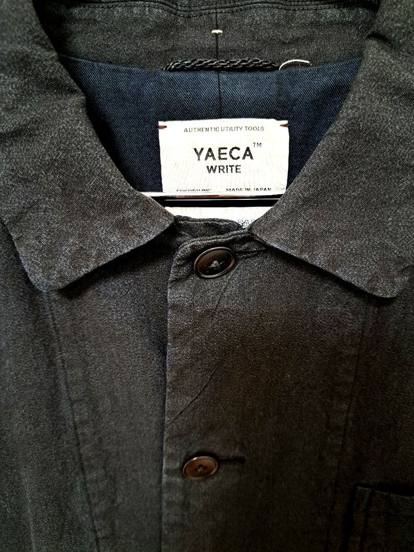 YAECA WRITE　ヤエカ　ウールリネン　ロングコート