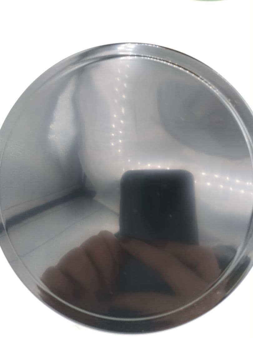 c529 【新品・未使用】水指 緑文趾 出羽亀甲 利昇窯 茶道具 即全