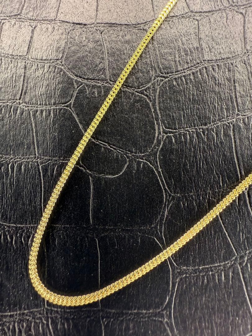 アクセサリー 10K Franklin necklace 46cm 1.5mm