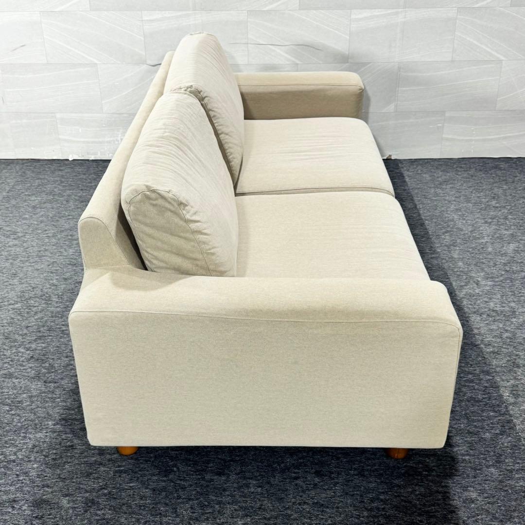 無印良品 MUJI ファブリックソファ 2.5人がけ 人気商品 d5240