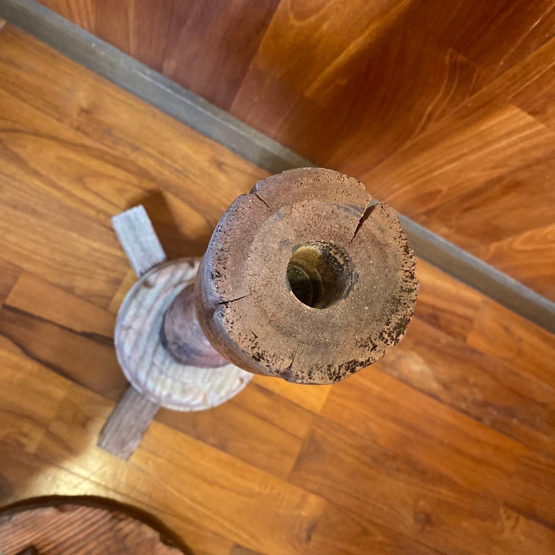 英国アンティーク木製フラワースタンド/花台/飾り棚サイドテーブル