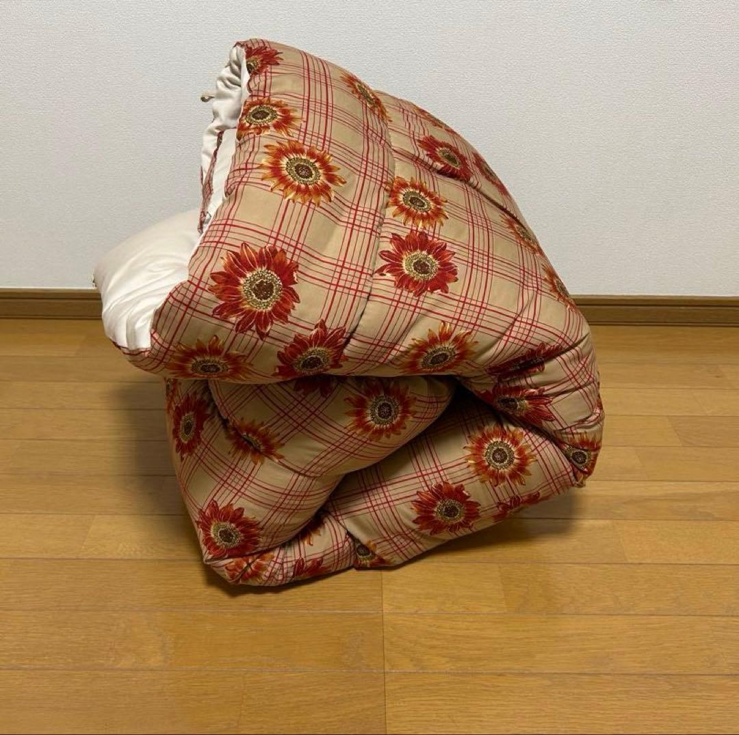 ゆゆ　　プロファイルウレタン敷布団シングルセット掛け1.7kgピンク