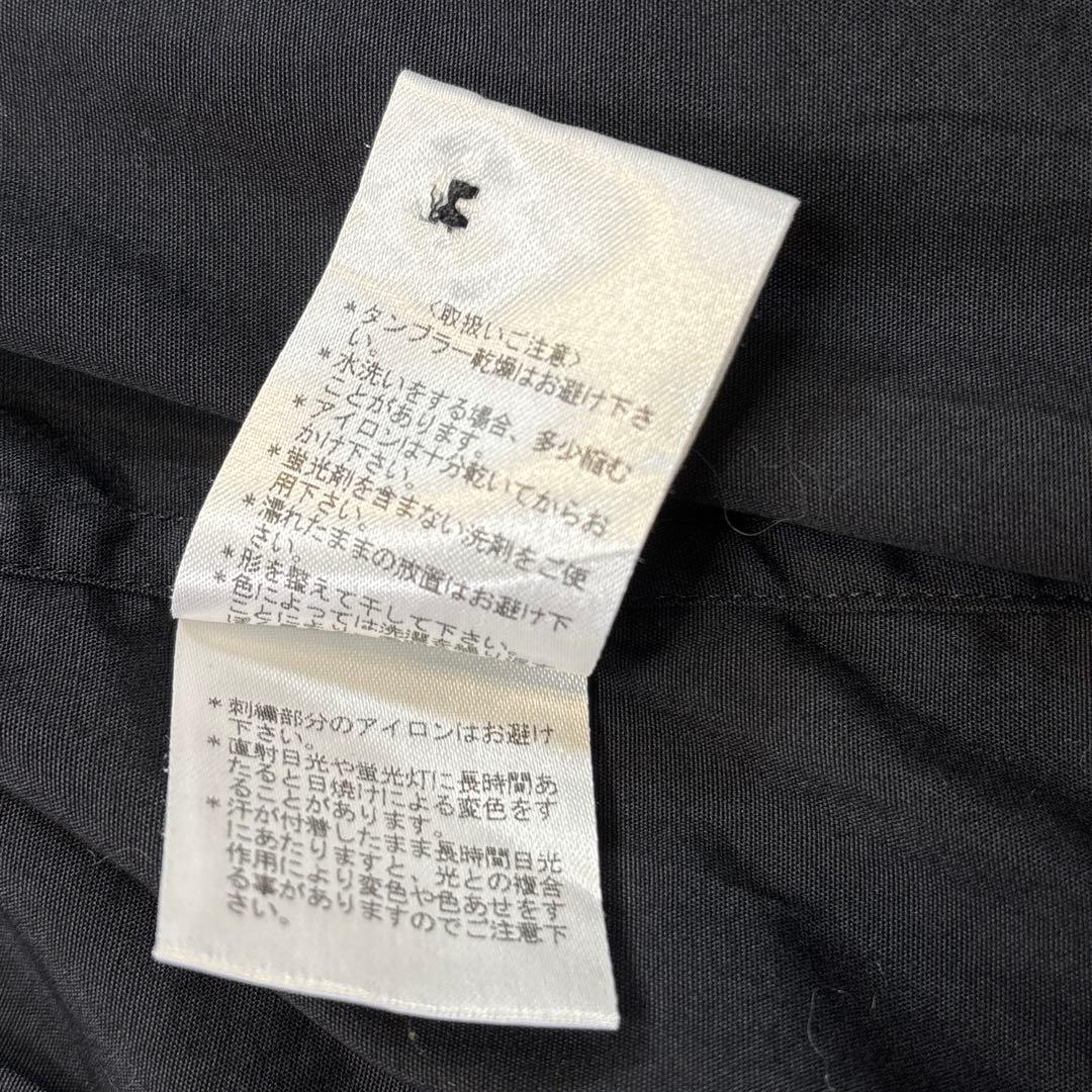 美品【ヴィヴィアンウエストウッドメン】ブラック　オーブ　七分袖　変形シャツ　50