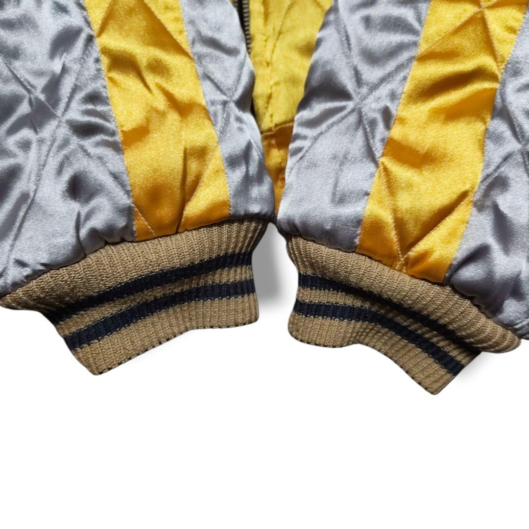 訳アリ テーラー東洋 アラスカ 別珍 リバーシブル スカジャン 白熊 犬ぞり L