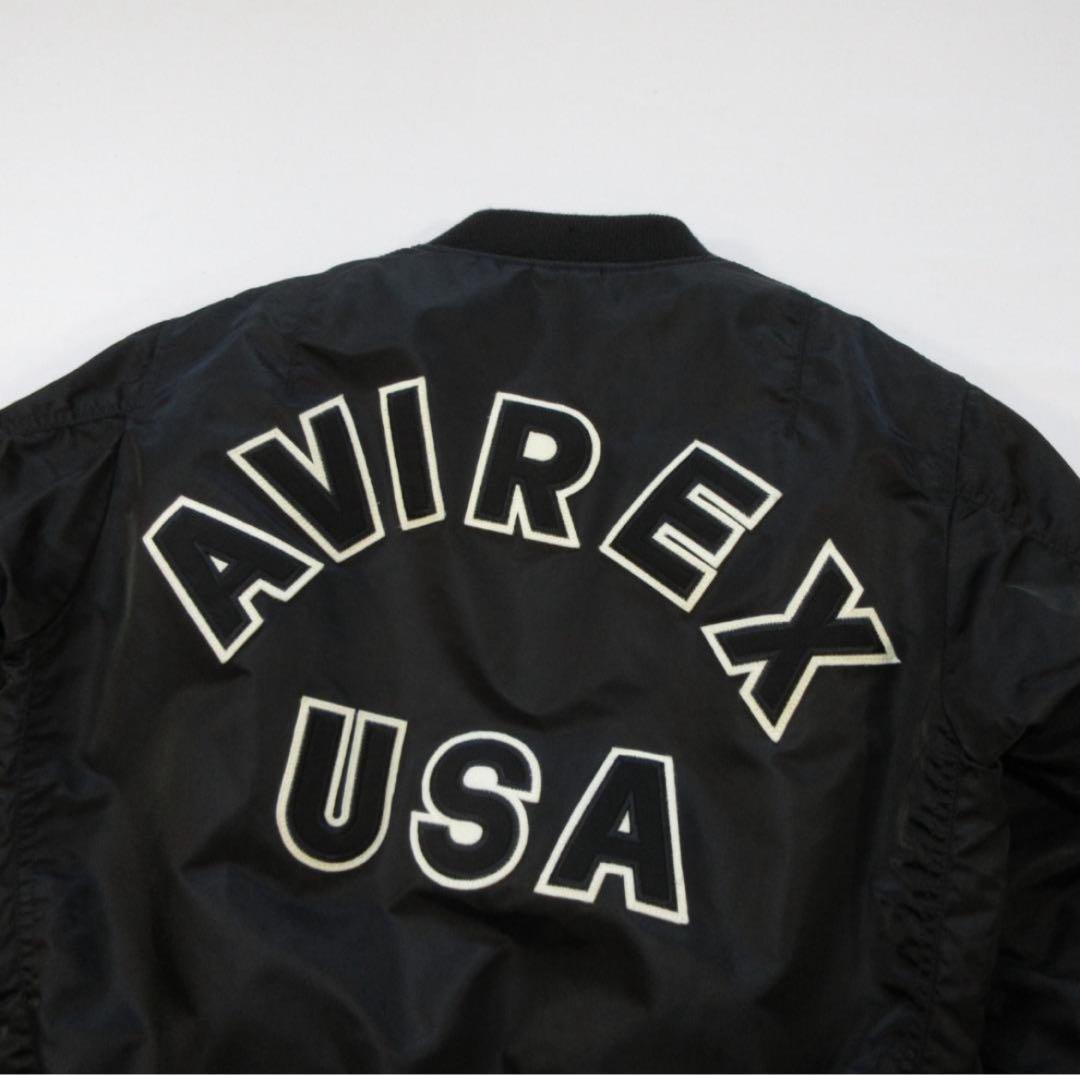 アーチロゴ　AVIREX　アヴィレックス　MA-1　フライトジャ