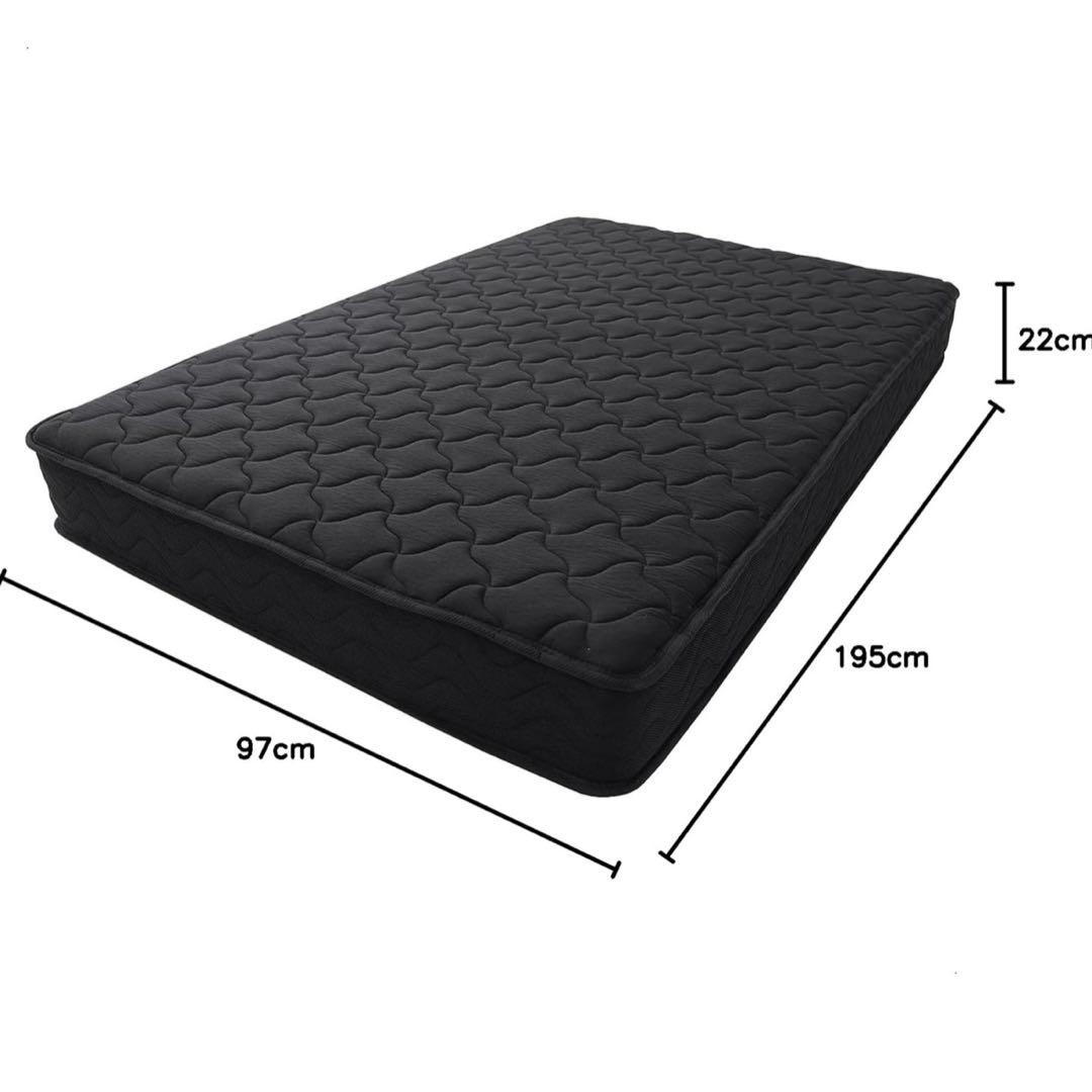 タンスのゲン マットレス シングル　ブラック