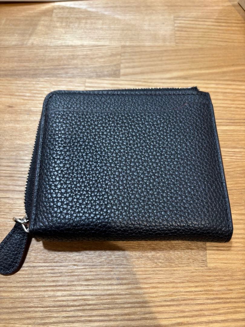 GANZO フレンチカーフ Lファスナー二つ折り財布