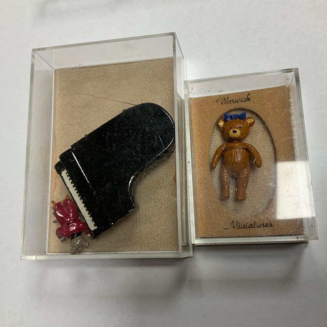 Warwick miniatures ミニチュア　動物　ピノキオ　アンティーク