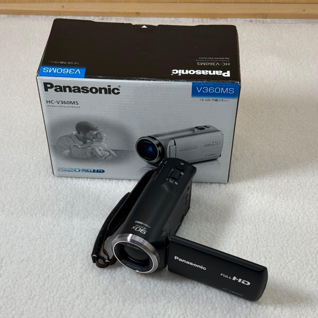 美品！Panasonic HC-V360MS ビデオカメラ　パナソニック