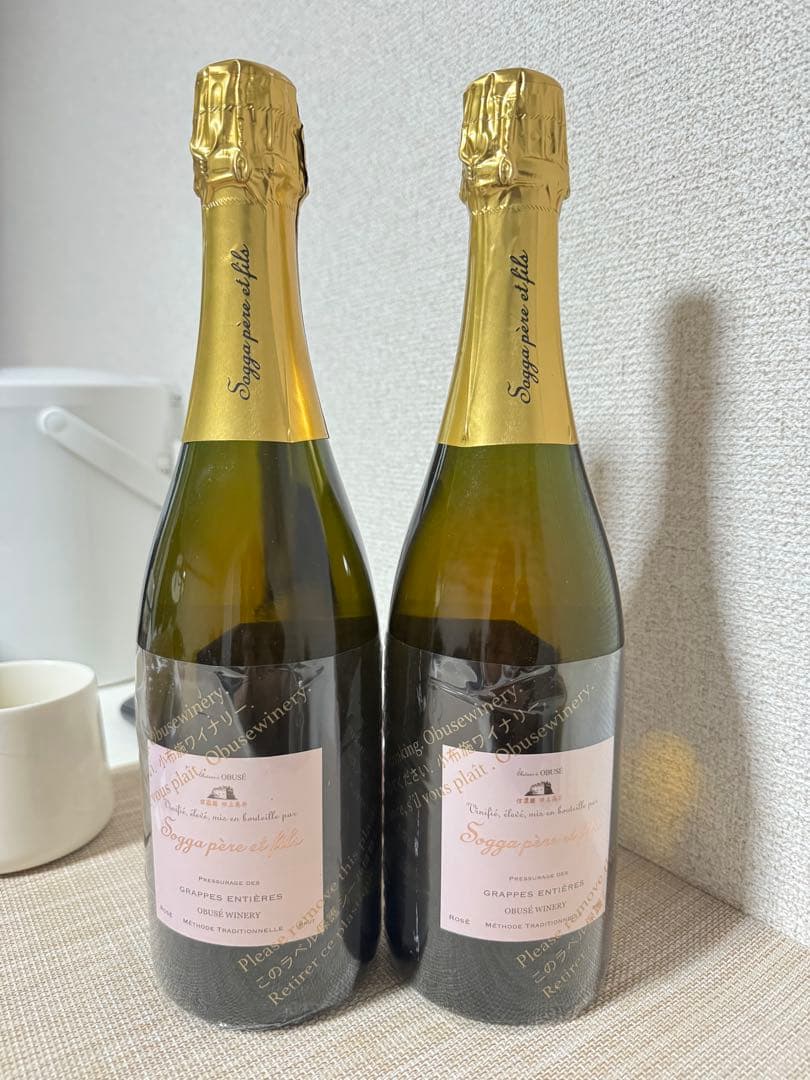 グラップ　アンティエール　ロゼ　スパークリング　小布施ワイナリー 1本