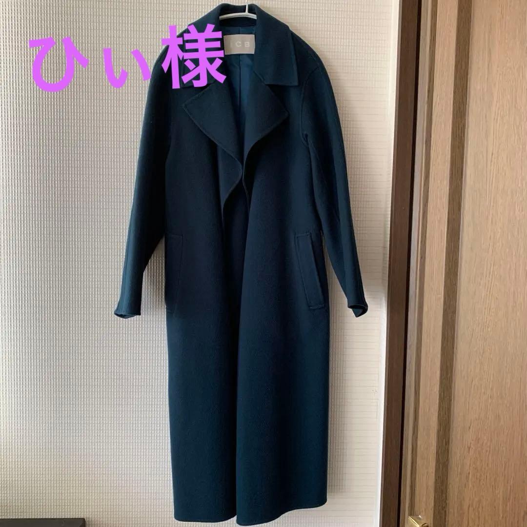icb ウールリバーロングコート