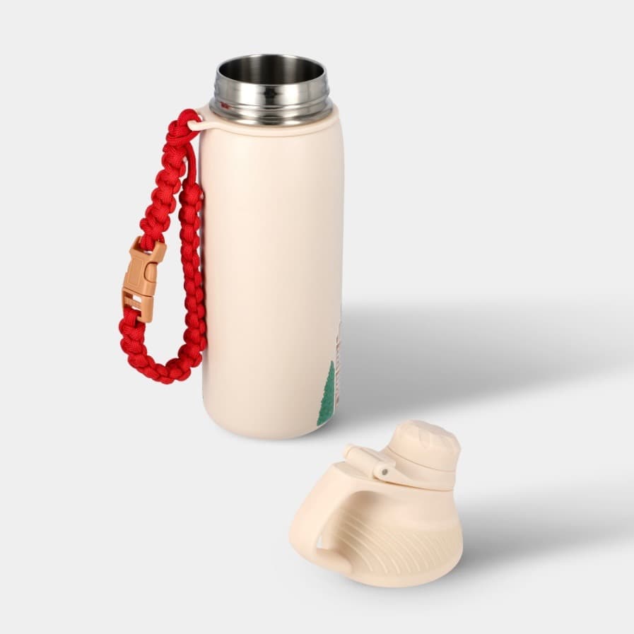 【海外スタバ限定】スターバックス クッキーハウス ストラップ付ステンレス水筒