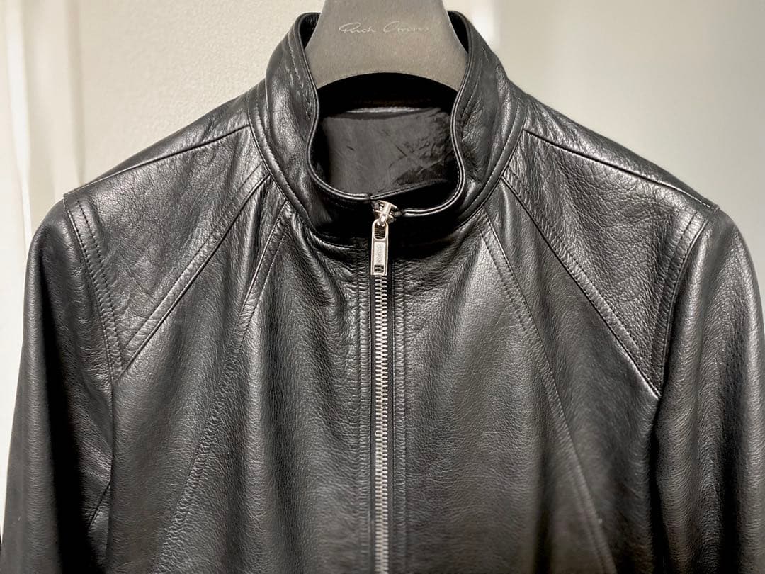 ジャケット・アウター Rick owens intarsia leather jacket biker