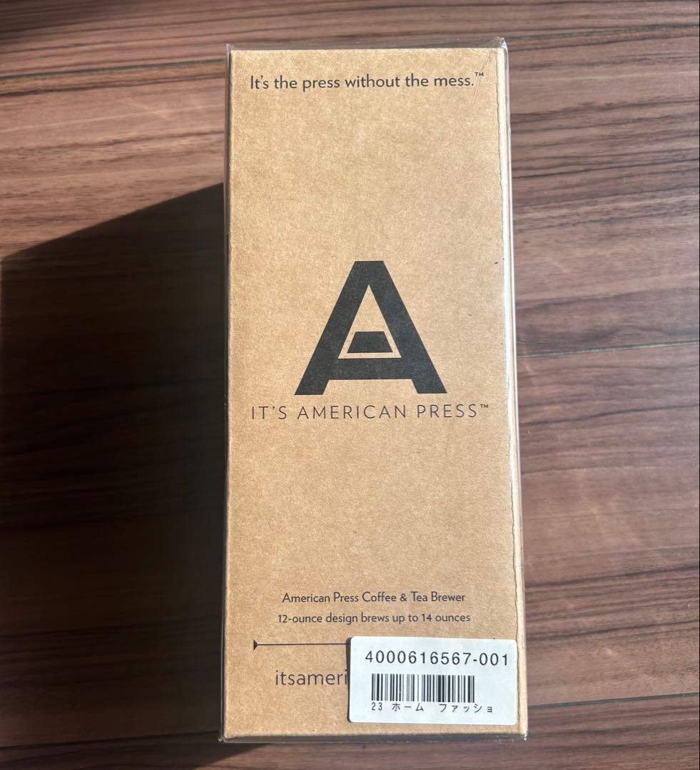 ⭐︎しち【新品未開封】アメリカンプレス　コーヒーメーカー
