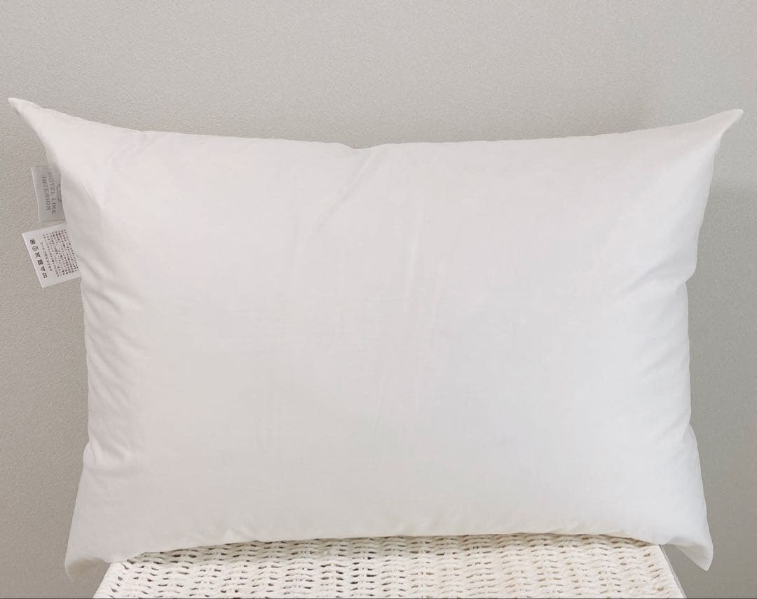 【美品】ホテルライクインテリア　630FPフランス産ダウンピロー　枕　50×70