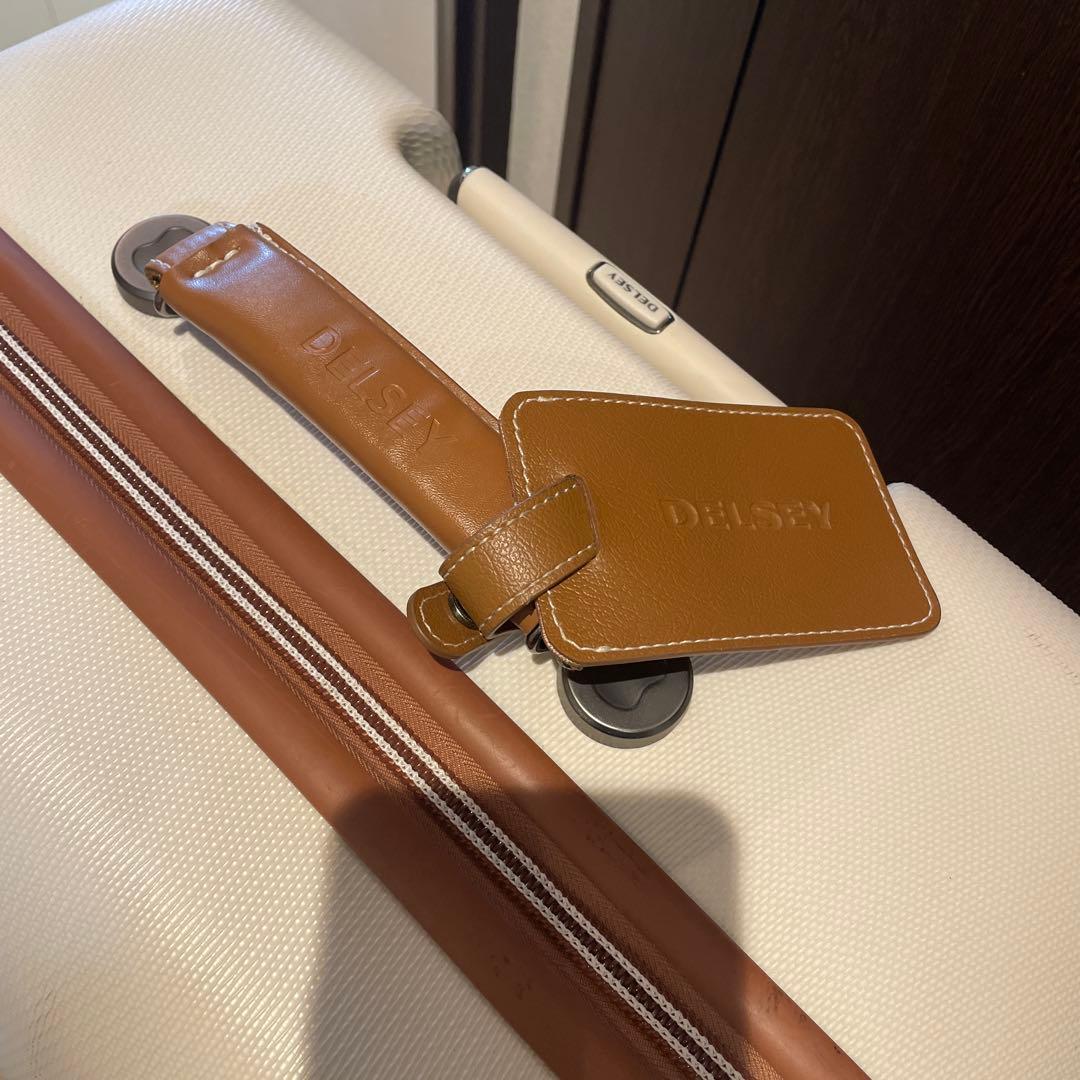 DELSEY ホワイト 110L キャリーケース