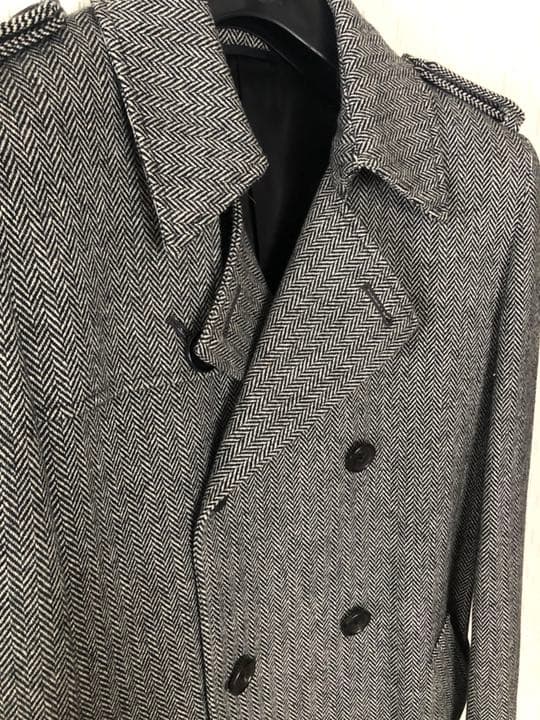 最終　リチウムオム　LITHIUM HOMME コート　高級　ウールカシミヤ