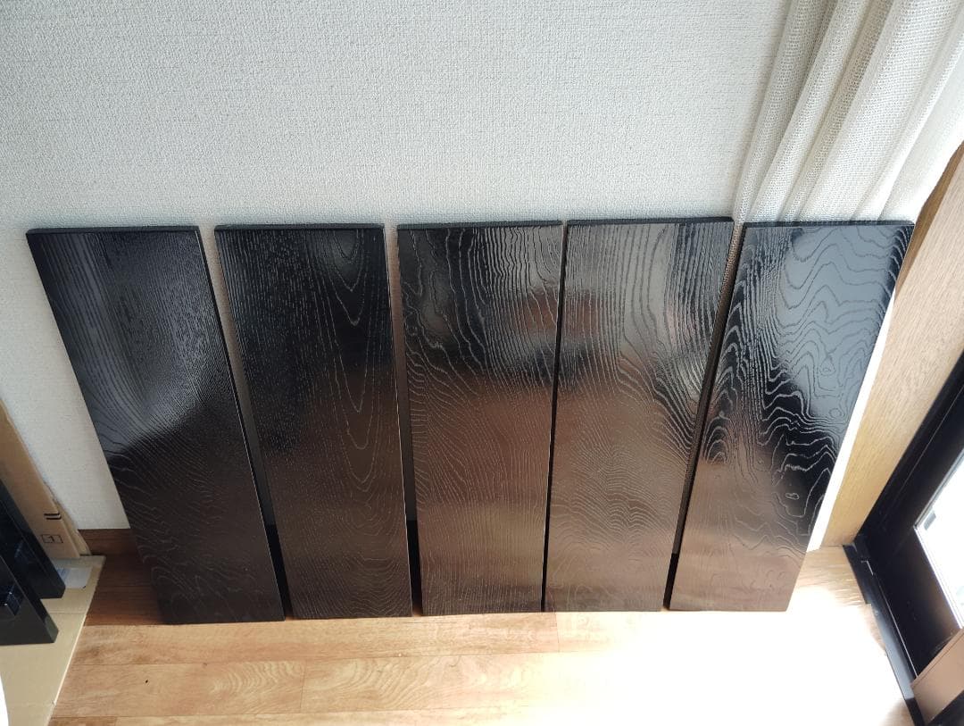 ★【分割3台口】喫架　茶道具　立礼用　組立式5台セット【匿名・無料配送】