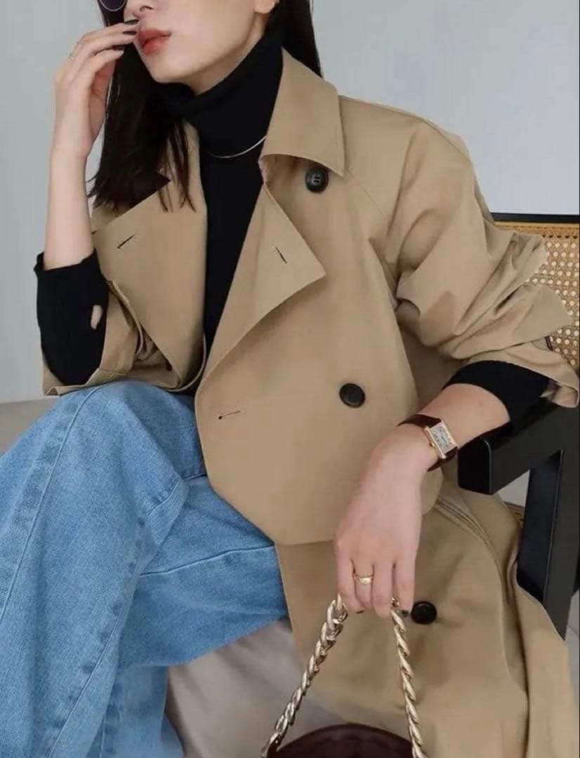 ry！anuans 3wayトレンチコート　ベージュ