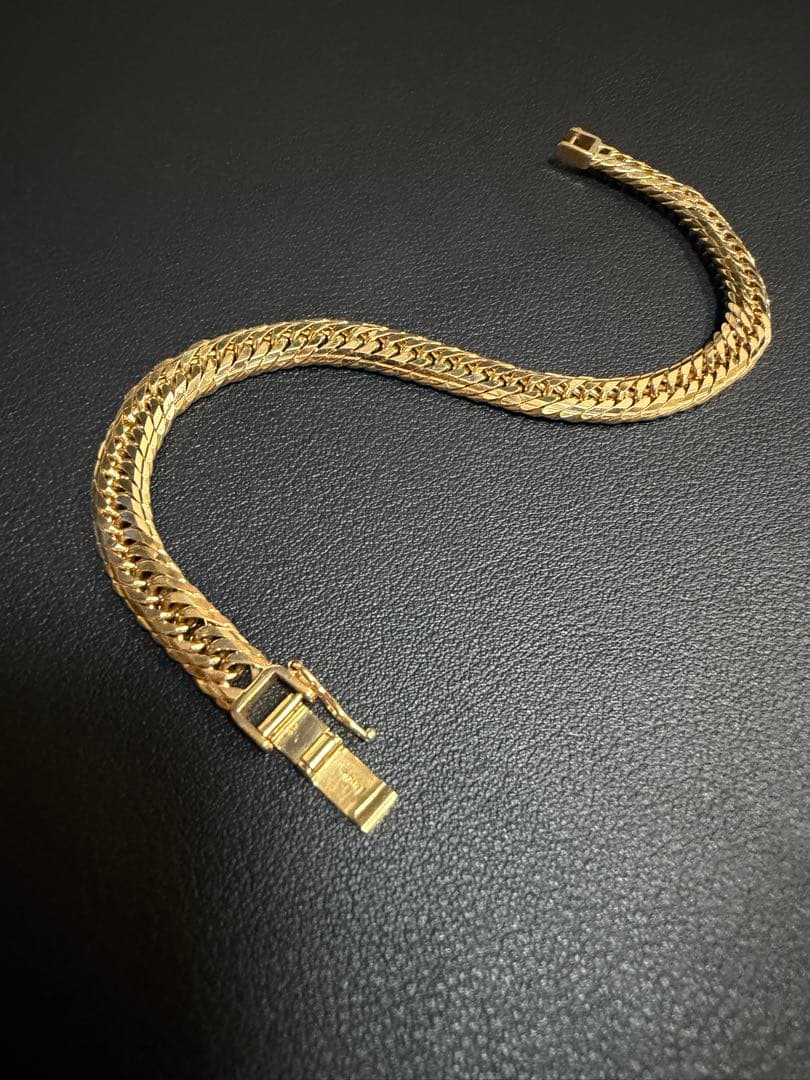 K18 喜平 ブレスレット￼ 20.33g Mカット 18cm