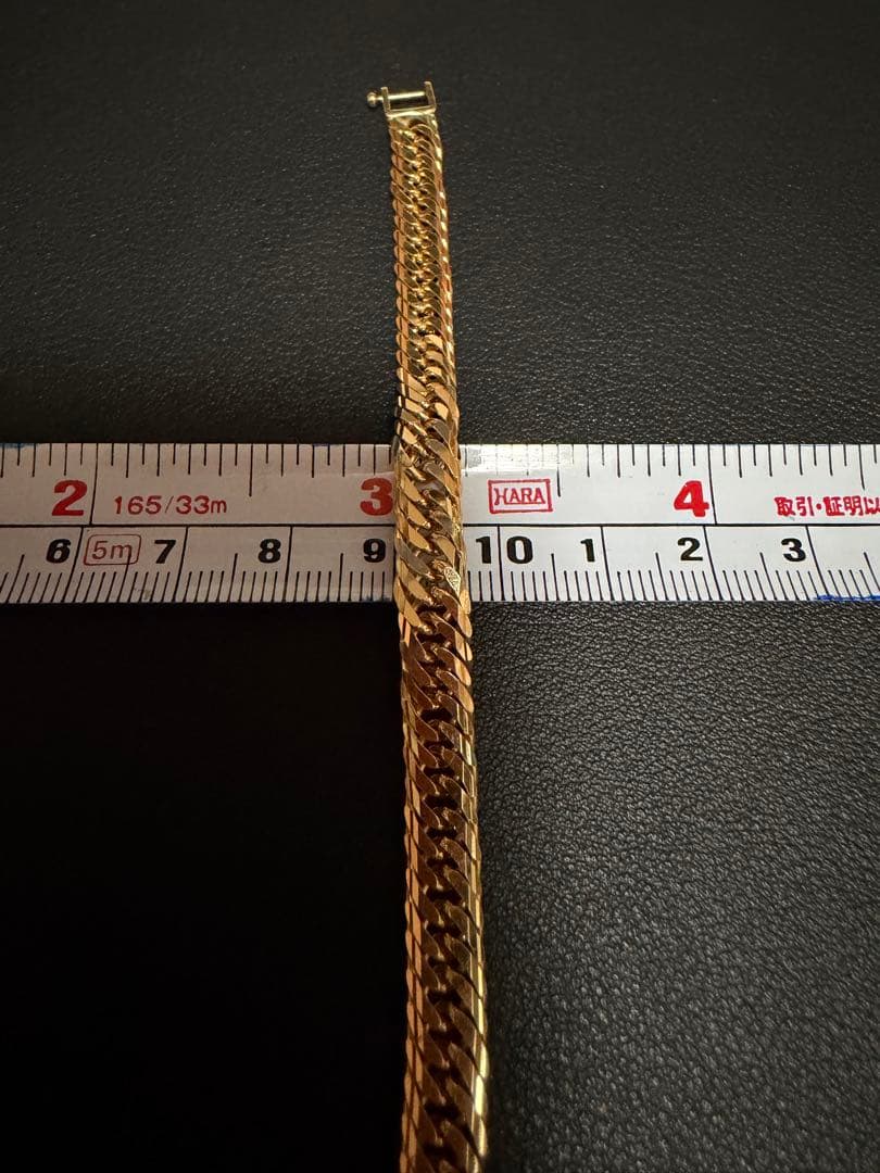 K18 喜平 ブレスレット￼ 20.33g Mカット 18cm