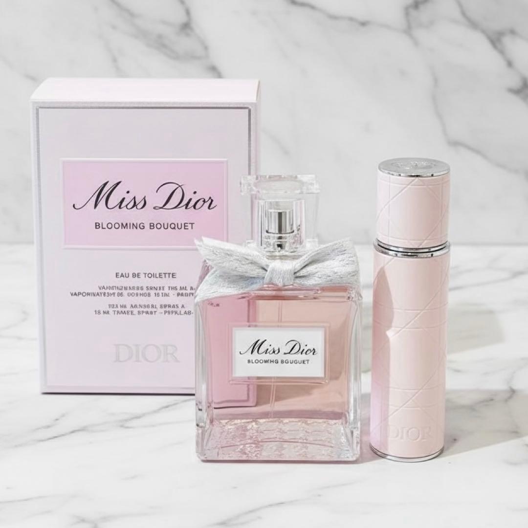 【新品未使用】Dior香水 ミスディオール 100ml+トラベルスプレー10ml