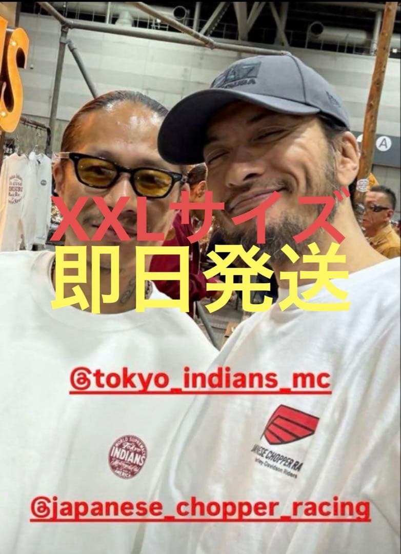 長瀬智也　私物　チャレンジャー　ジャパニーズチョッパー　レーシング　ロンT