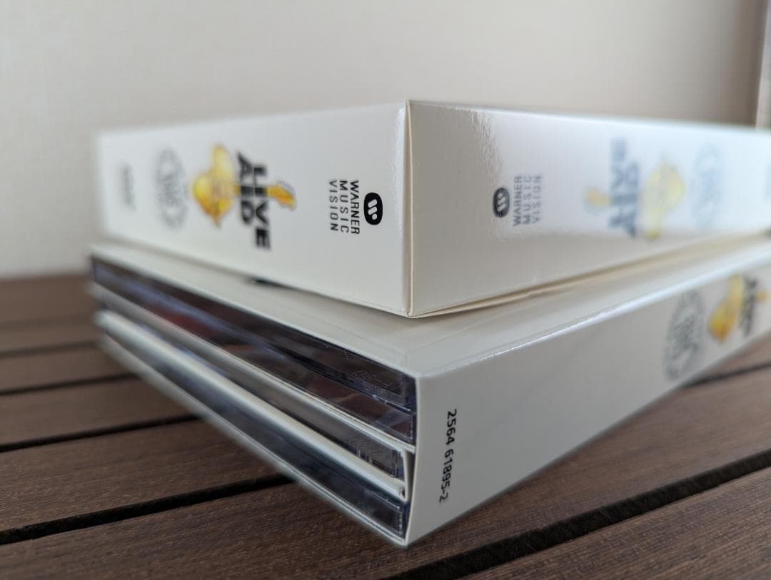 【ほぼ新品】LIVE AID ライヴ・エイド DVD4枚組 初回限定BOX