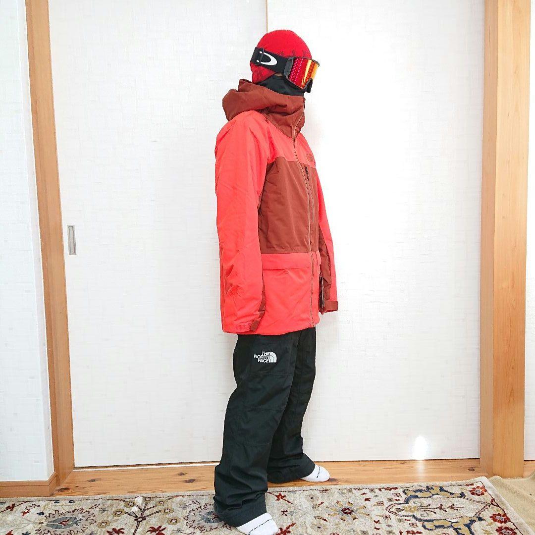 新品未使用THE NORTH FACEジャケット スキー、スノーボードウェアM赤