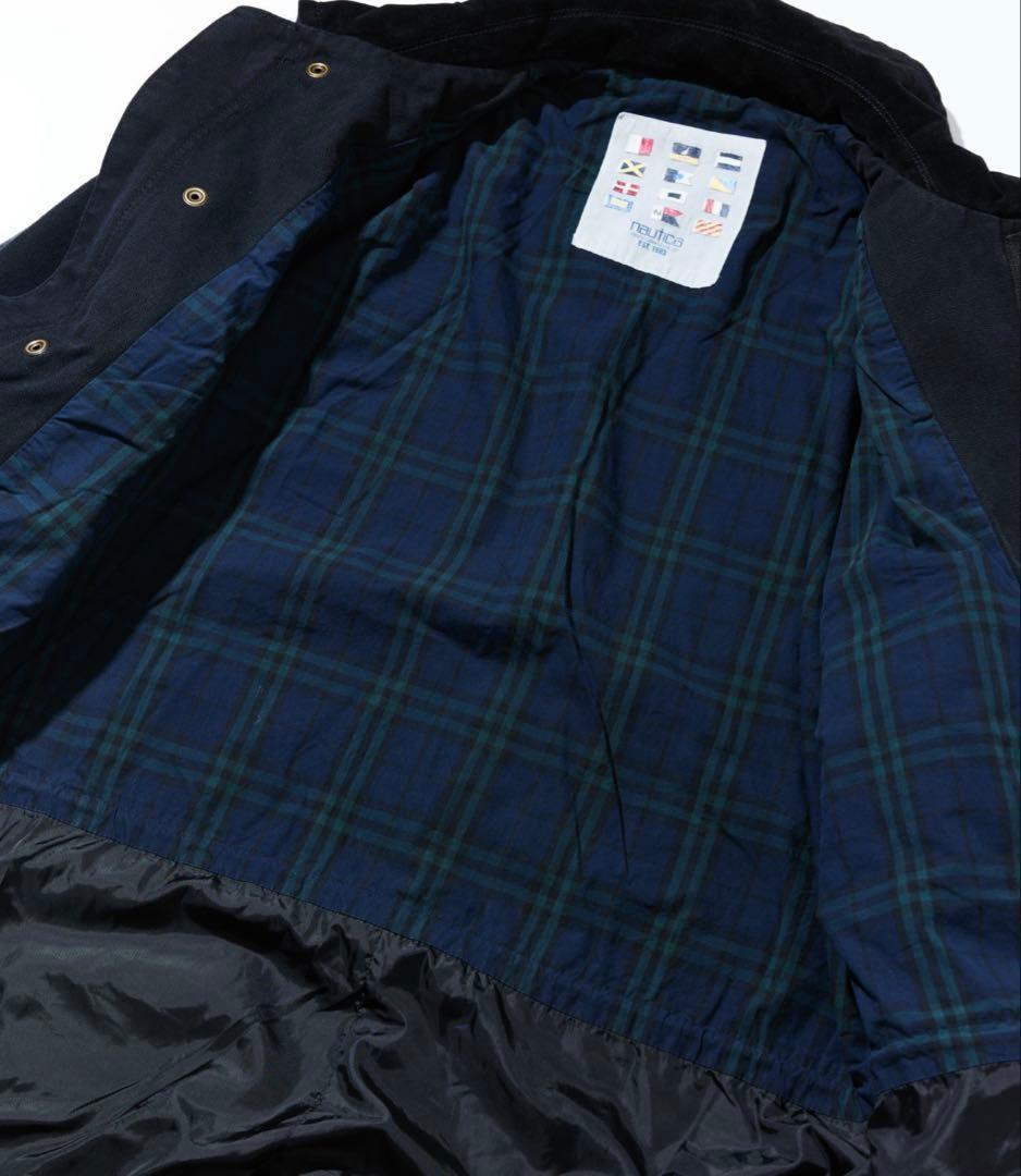 NAUTICAノーティカヴィンテージライク クラッシュドダックコート