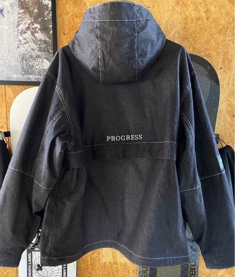 REPUBLIC スノーボードウェア ブラックデニム