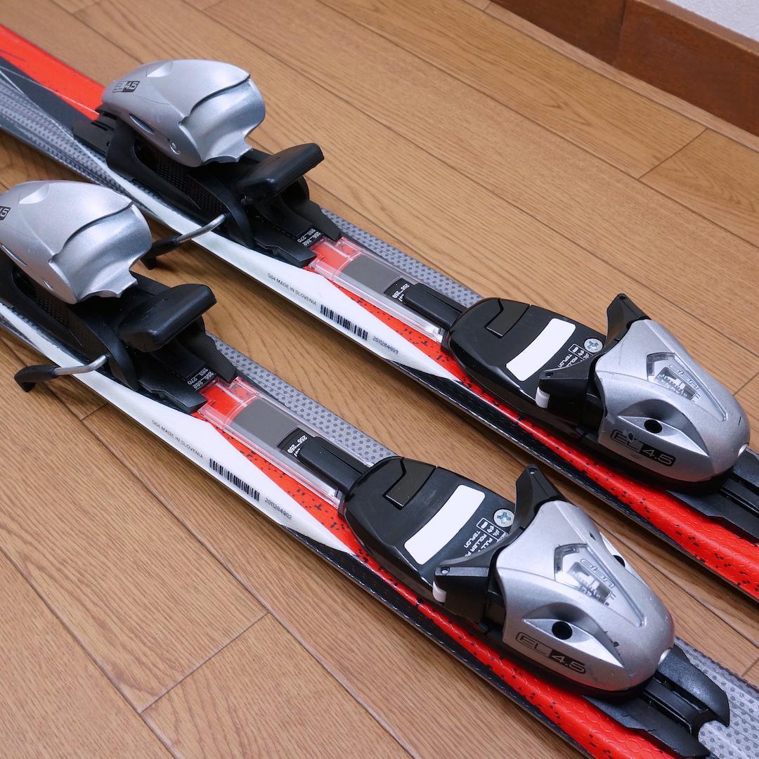 メンテ済 130cm 靴23.5cm ELAN スキーセット